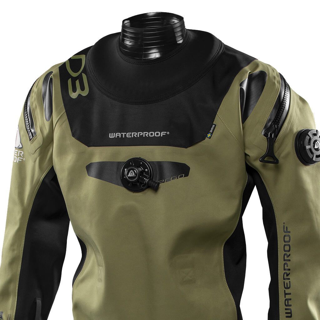 Waterproof D3 Ergo Man Drysuits Diving 2000 diving, snorkeling